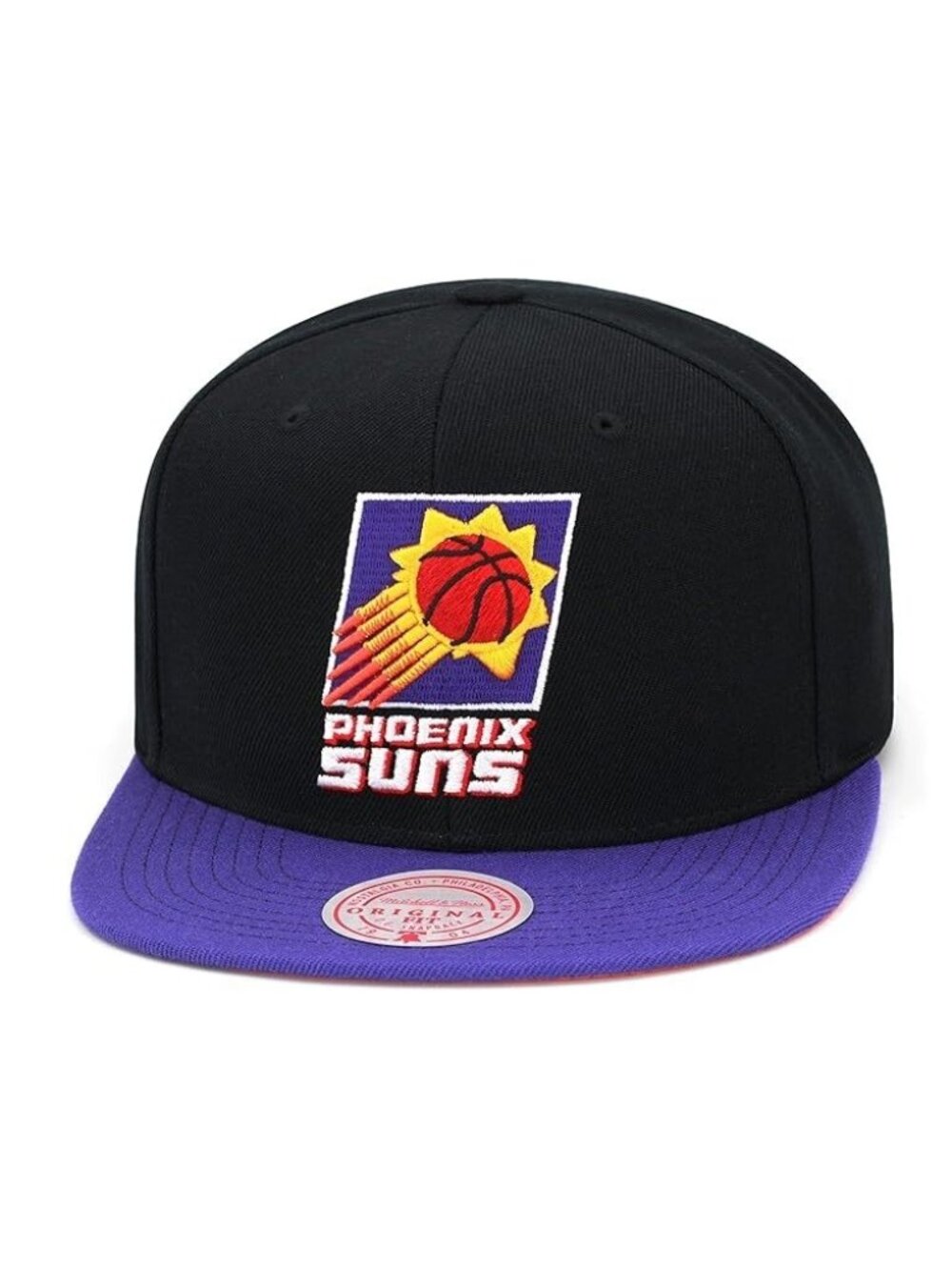 Mitchell & Ness Phoenix Suns 2-Tone Classic HWC Snapback Hat Adjustable Cap Purp